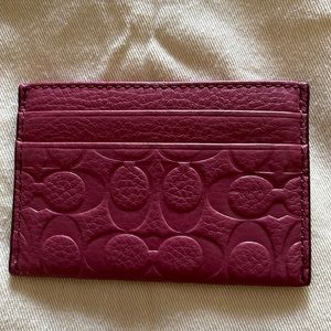 Coach Card Case